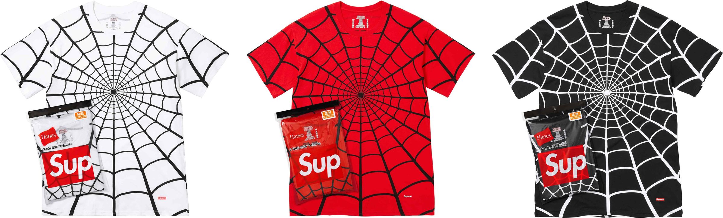Supreme（シュプリーム） 2026SS Week9 Supreme®/Hanes® Spider-Man Tagless Tees (2 Pack)