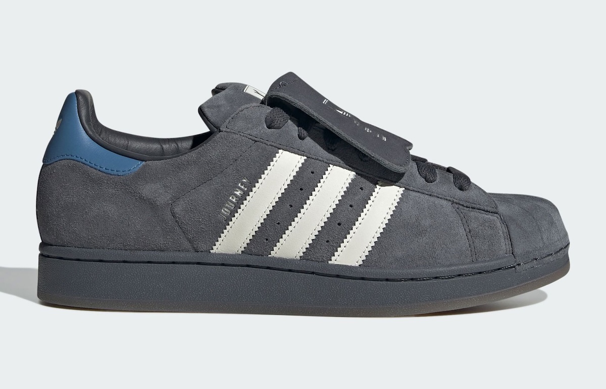 didas SUPERSTAR II atmos DAIKI TSUNETA POINTLESS JOURNEY&nbsp; DGH Solid Grey（アディダス スーパースターⅡ アトモス 常田大希 ポイントレスジャーニー DGHソリッドグレー）KJ8846