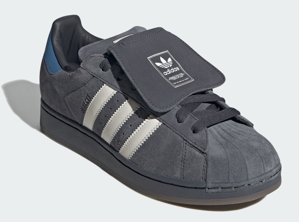 didas SUPERSTAR II atmos DAIKI TSUNETA POINTLESS JOURNEY&nbsp; DGH Solid Grey（アディダス スーパースターⅡ アトモス 常田大希 ポイントレスジャーニー DGHソリッドグレー）KJ8846