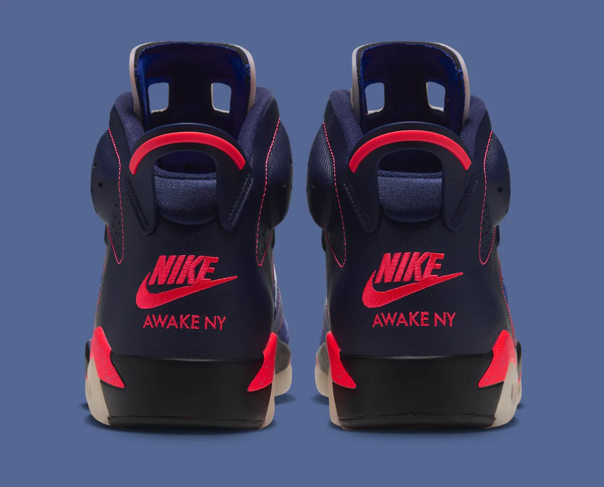 Awake NY × Air Jordan 6 Retro SP "Midnight Navy"(アウェイクニューヨーク x エアジョーダン6 レトロ SP “ミッドナイトネイビー”)IQ5706-400