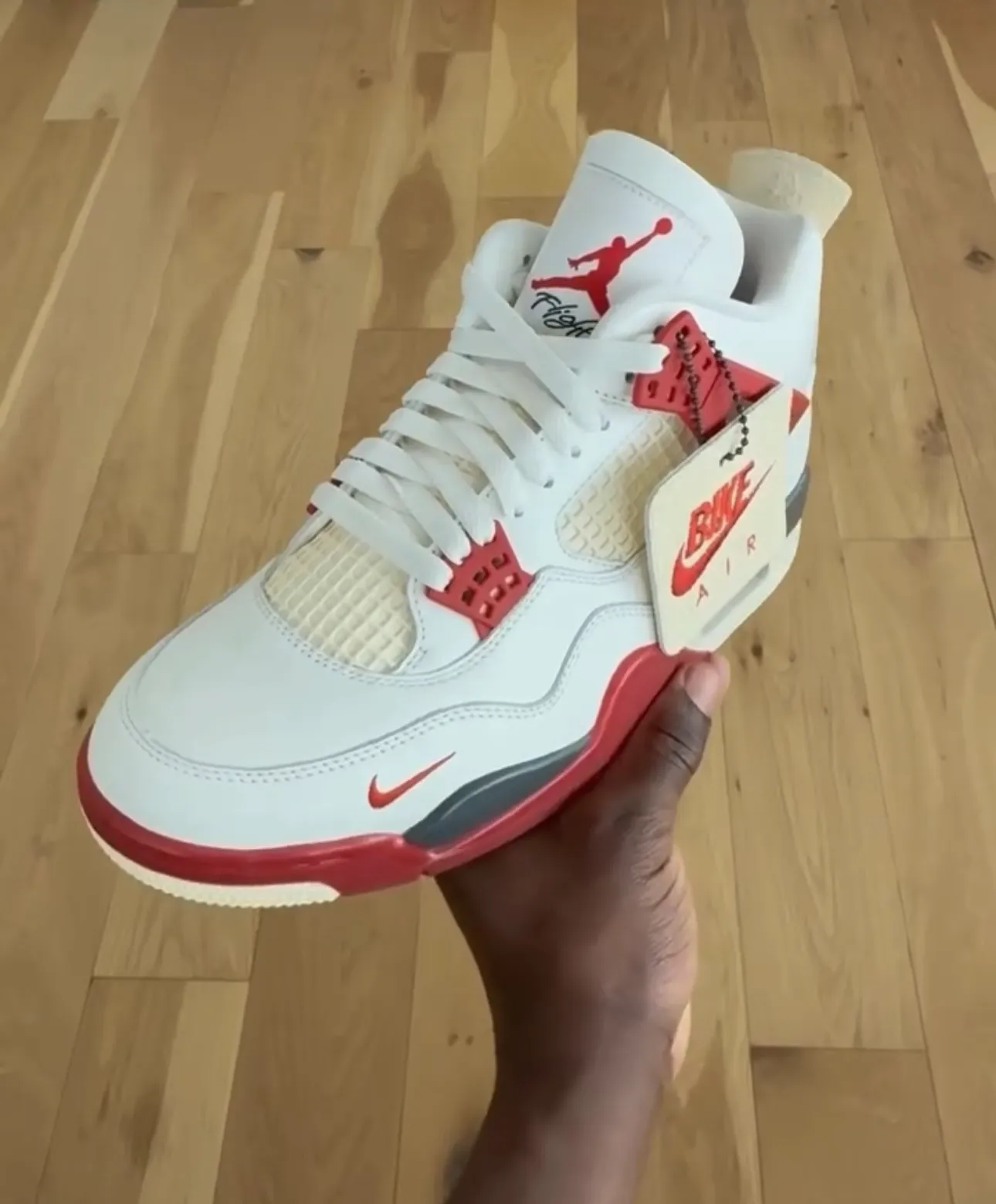 Nigel Sylvester x Air Jordan 4 "Brick After Brick"（ナイジェル･シルベスター x エアジョーダン4 ブリックアフターブリック）IQ8055-100