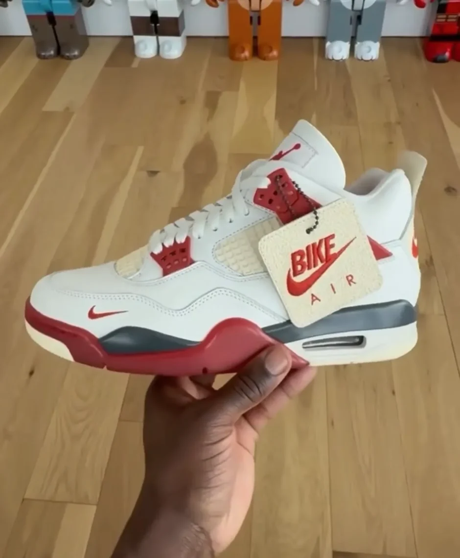 Nigel Sylvester x Air Jordan 4 "Brick After Brick"（ナイジェル･シルベスター x エアジョーダン4 ブリックアフターブリック）IQ8055-100