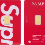 シュプリーム 2026SS Week12 Supreme®/PAMP Suisse 1 g Gold Bar