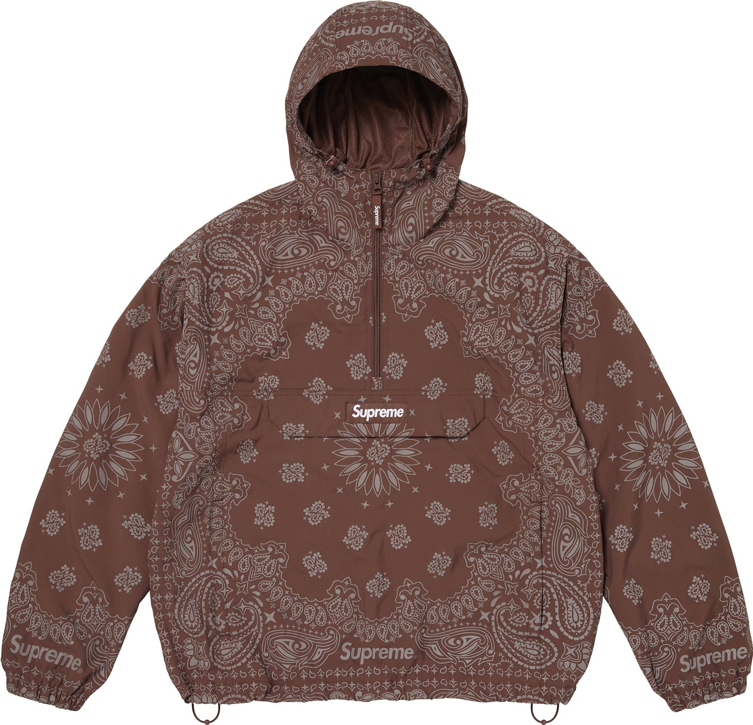 Supreme(シュプリーム) 2026SS Week14 Reflective Bandana Anorak