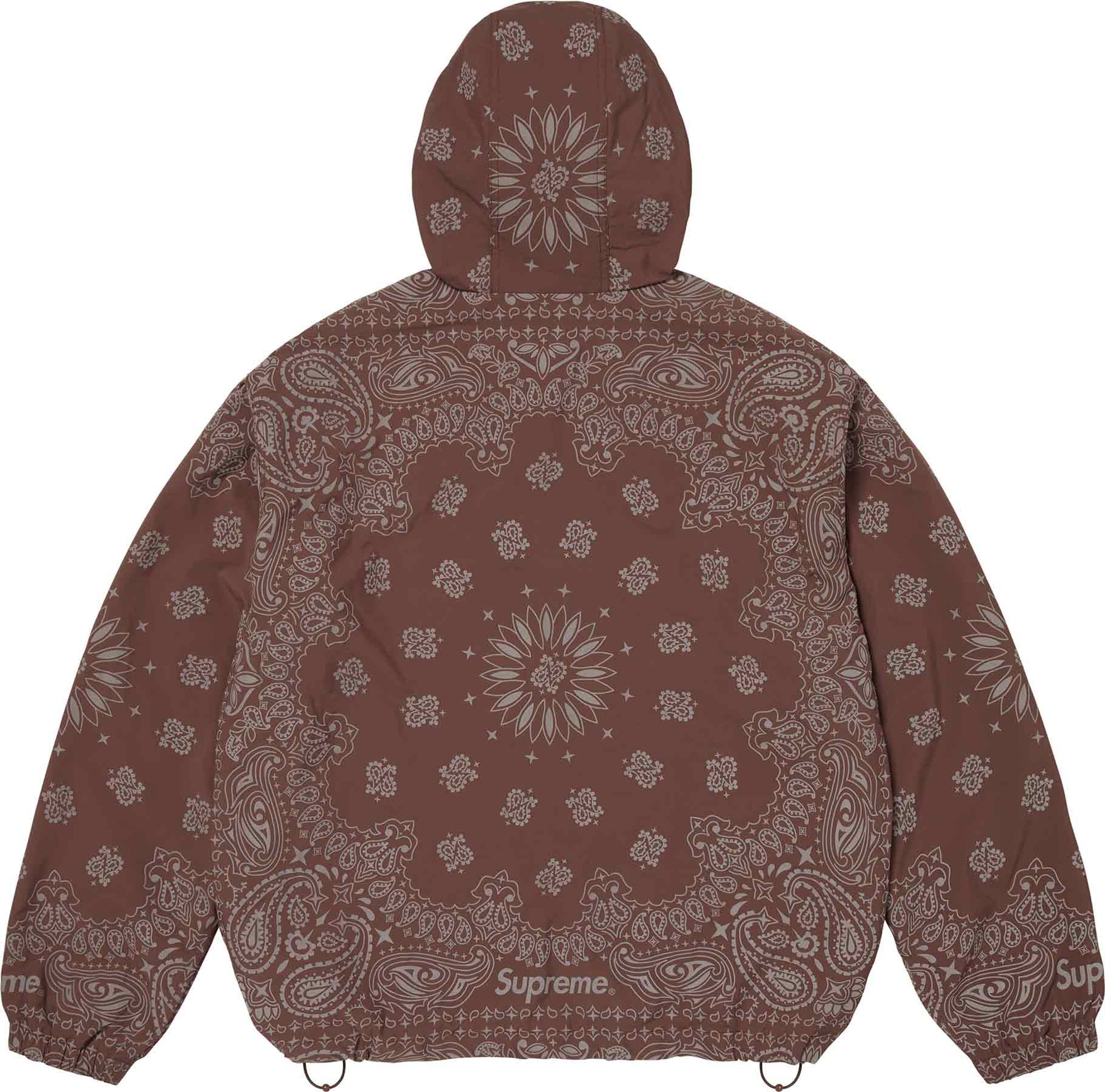 Supreme(シュプリーム) 2026SS Week14 Reflective Bandana Anorak