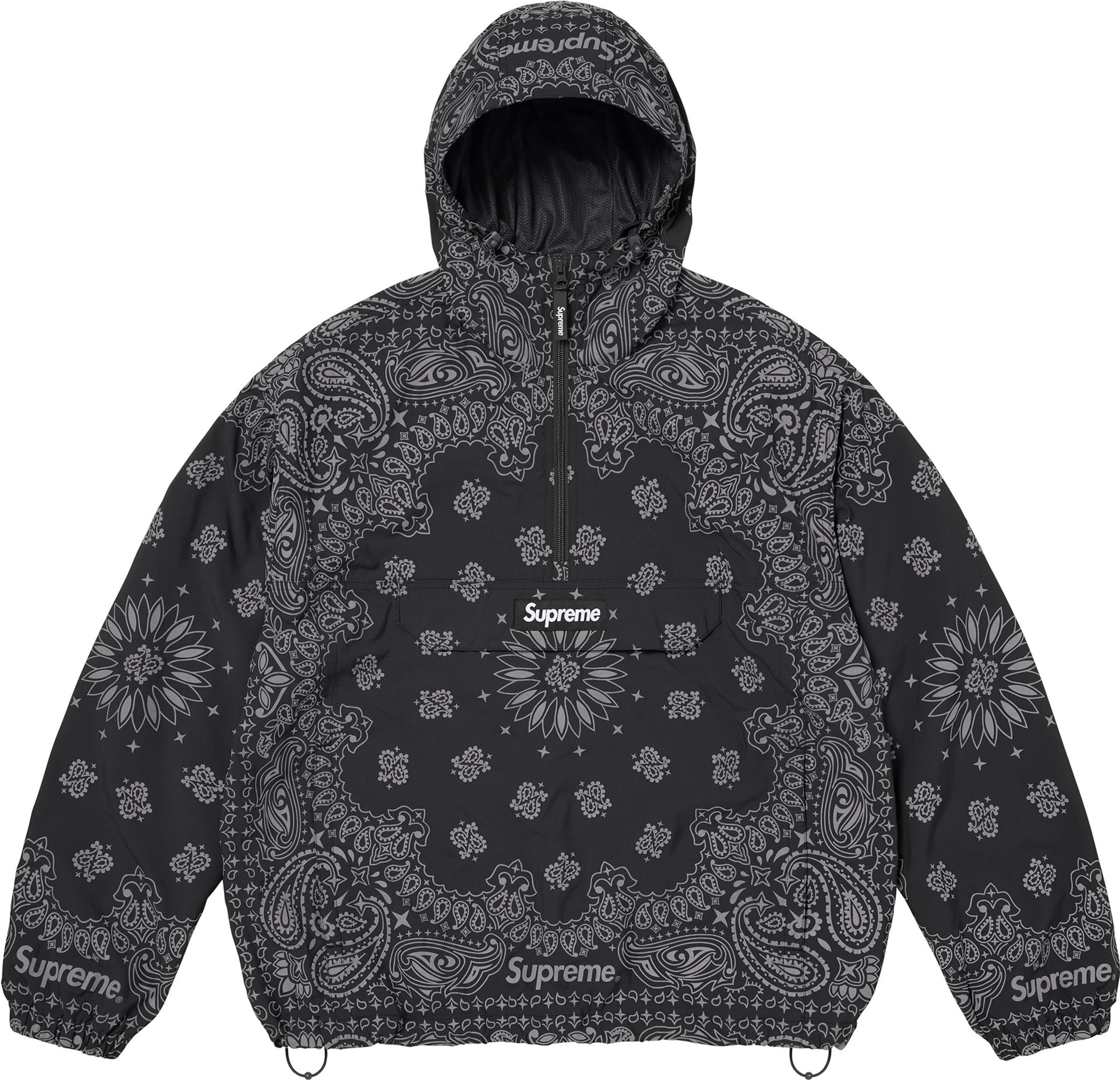 Supreme(シュプリーム) 2026SS Week14 Reflective Bandana Anorak