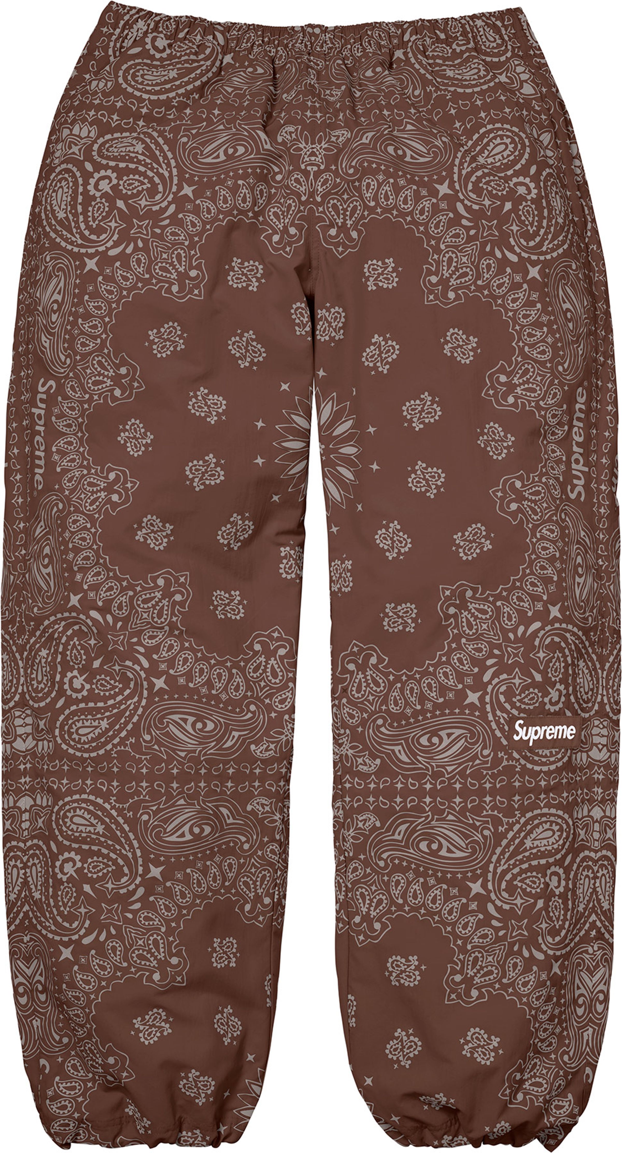 Supreme(シュプリーム) 2026SS Week14 Reflective Bandana Track Pant
