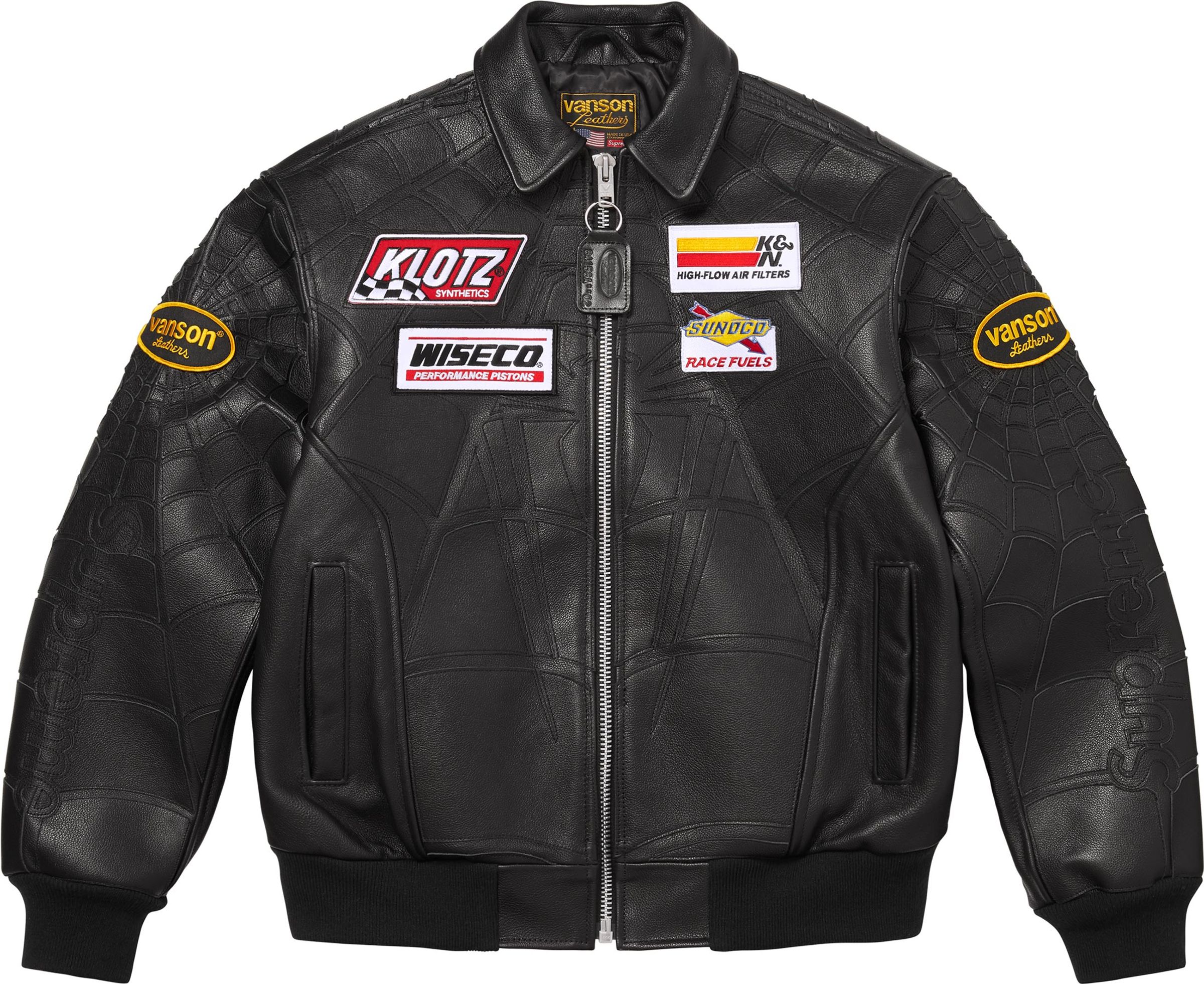 Supreme(シュプリーム) 2026SS Week14 Supreme®/Vanson Leathers® Spider-Man Jacket