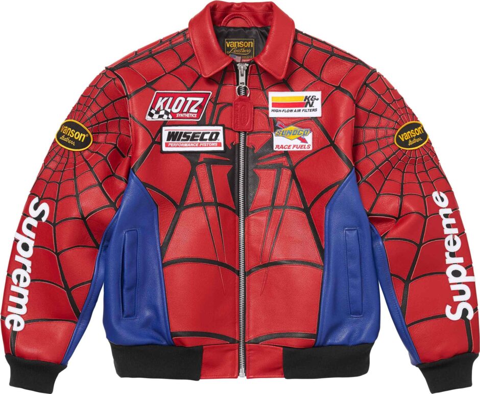 Supreme（シュプリーム） 2026SS Week14 Supreme®/Vanson Leathers® Spider-Man Jacket