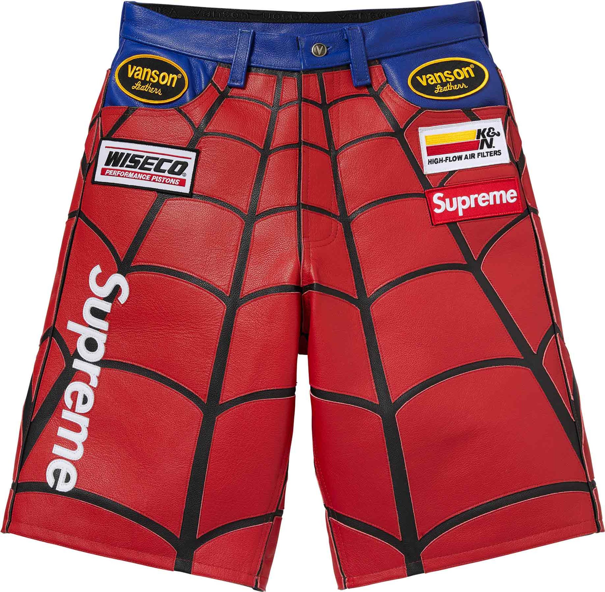 Supreme(シュプリーム) 2026SS Week14 Supreme®/Vanson Leathers® Spider-Man Short