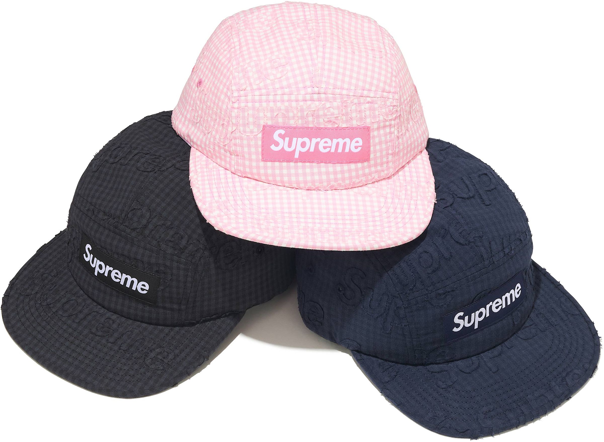 Supreme(シュプリーム) 2026SS Week15 Monogram Gingham Camp Cap