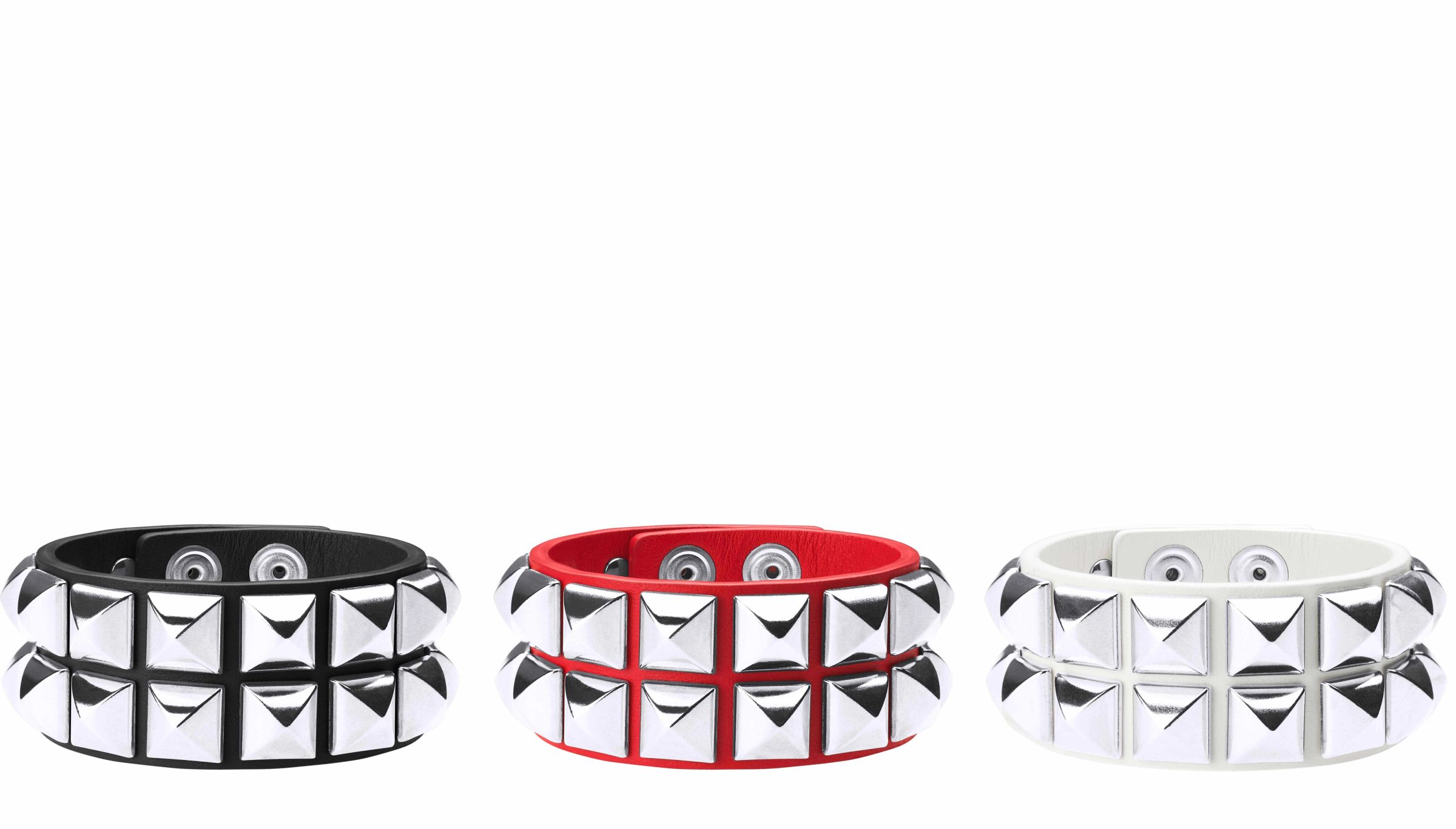 Supreme(シュプリーム) 2026SS Week15 Studded Leather Bracelet