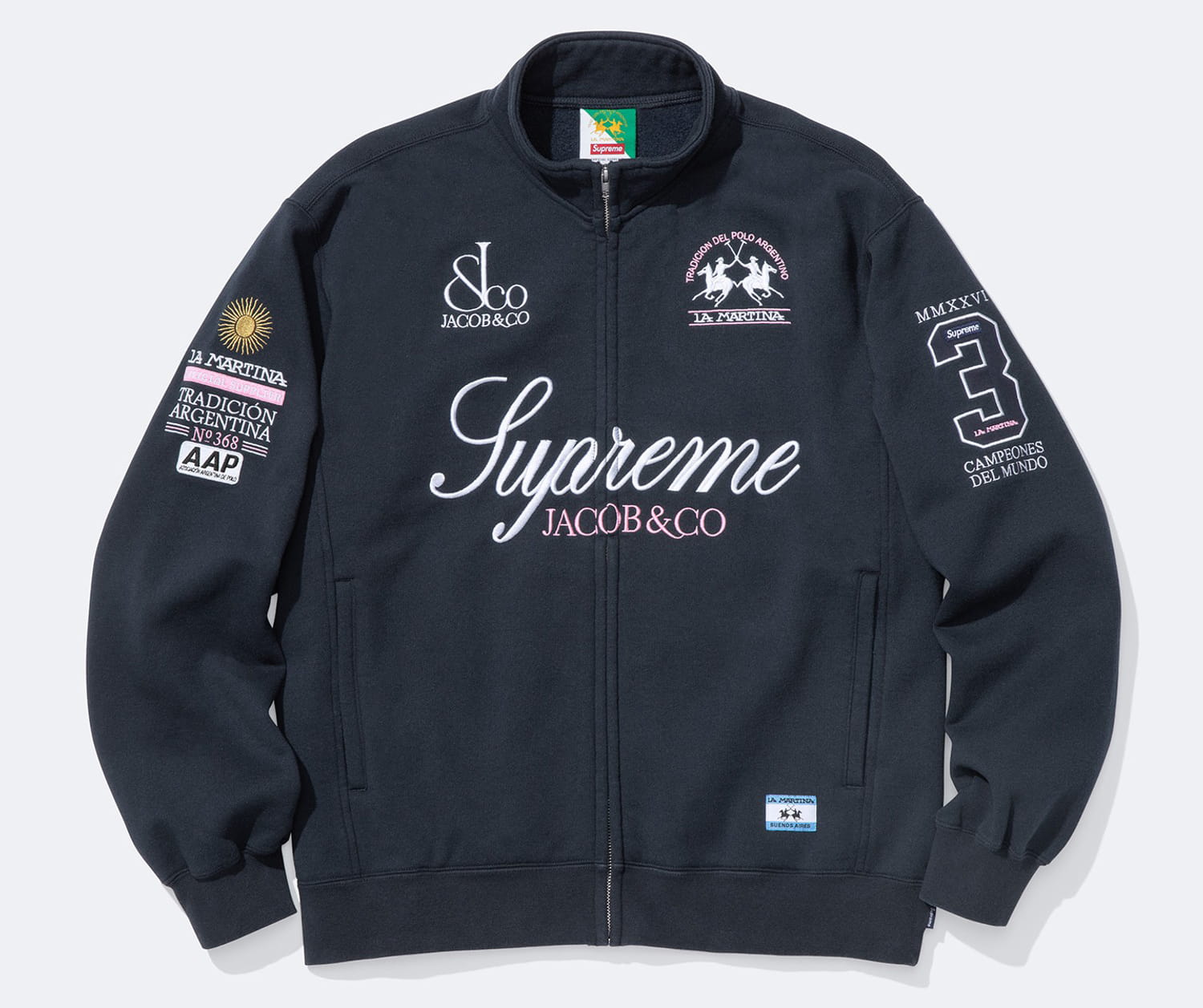 Supreme(シュプリーム) 2026SS Week16 Supreme®/La Martina Zip Up Sweatshirt