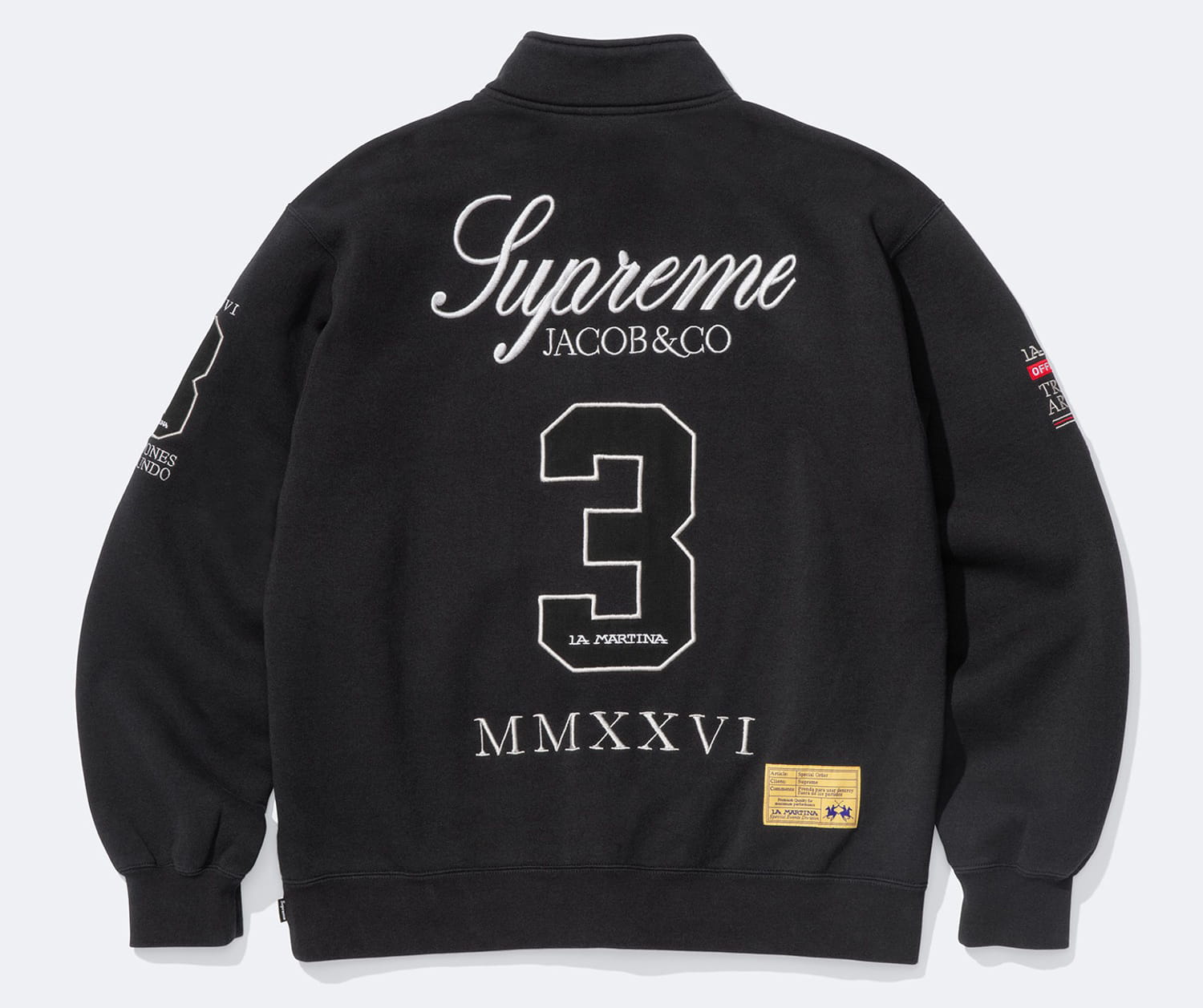 Supreme(シュプリーム) 2026SS Week16 Supreme®/La Martina Zip Up Sweatshirt