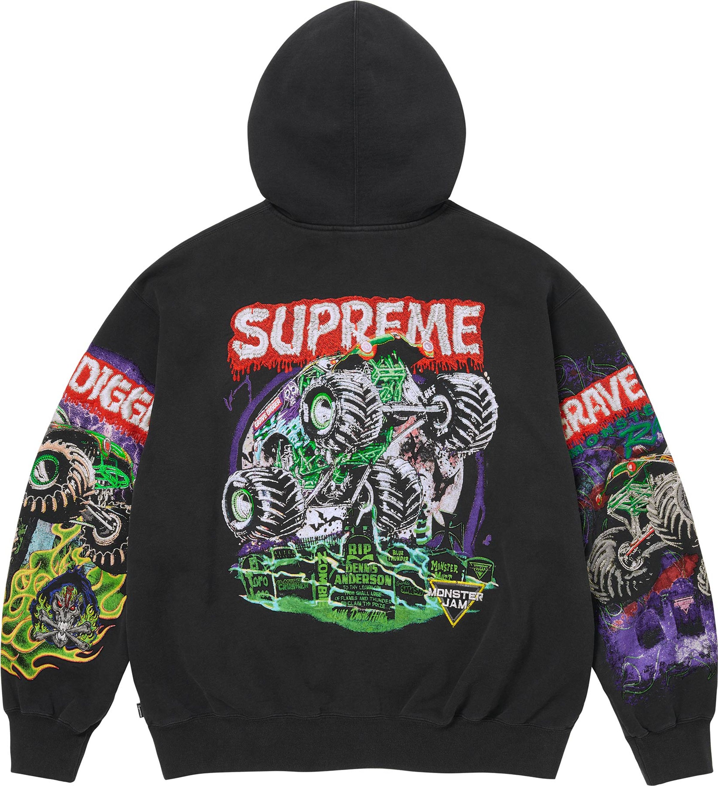 Supreme(シュプリーム) 2026SS Week16 Grave Digger Zip Up Hooded Sweatshirt