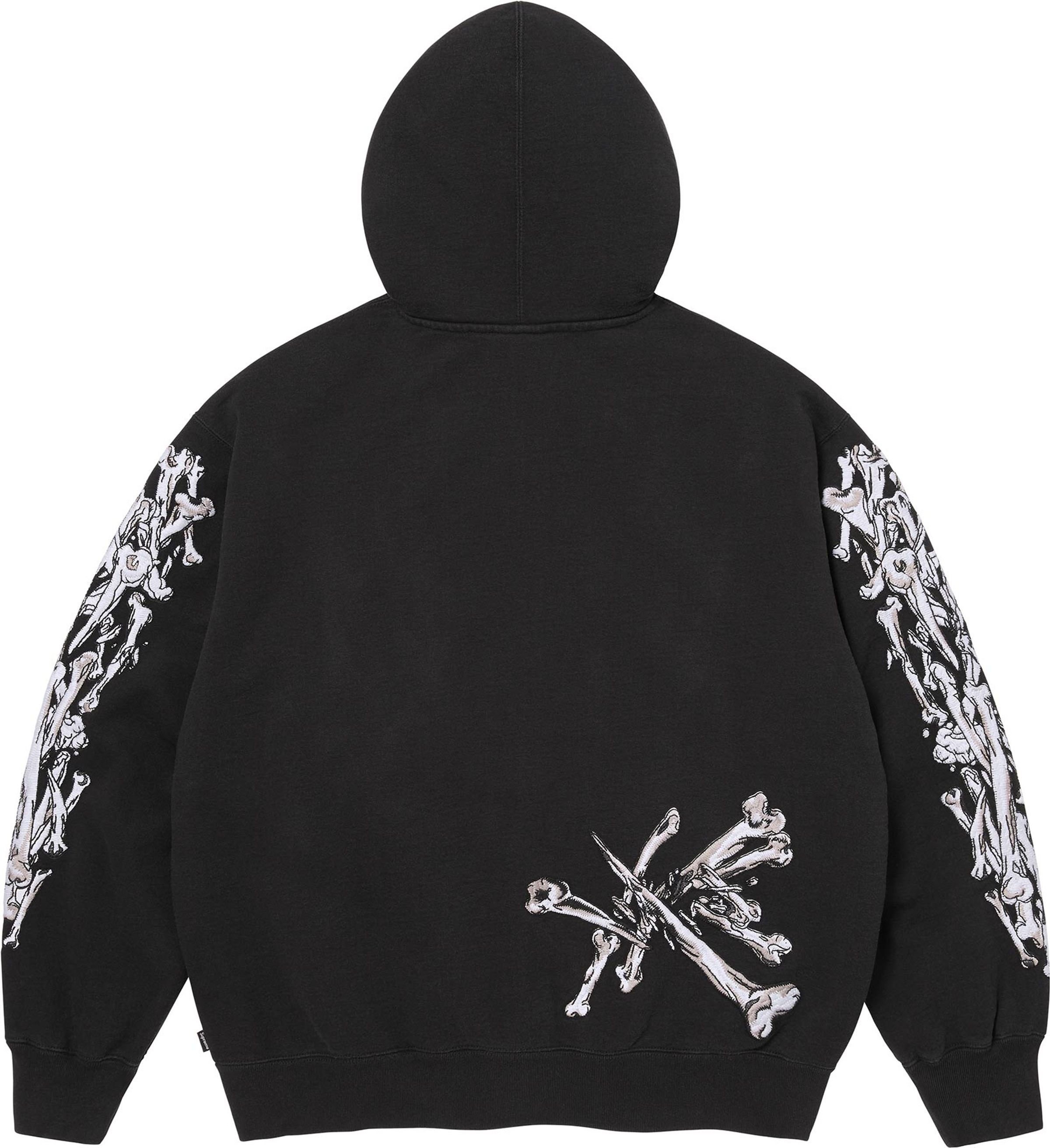 Supreme(シュプリーム) 2026SS Week16 Grave Digger Bones Zip Up Hooded Sweatshirt
