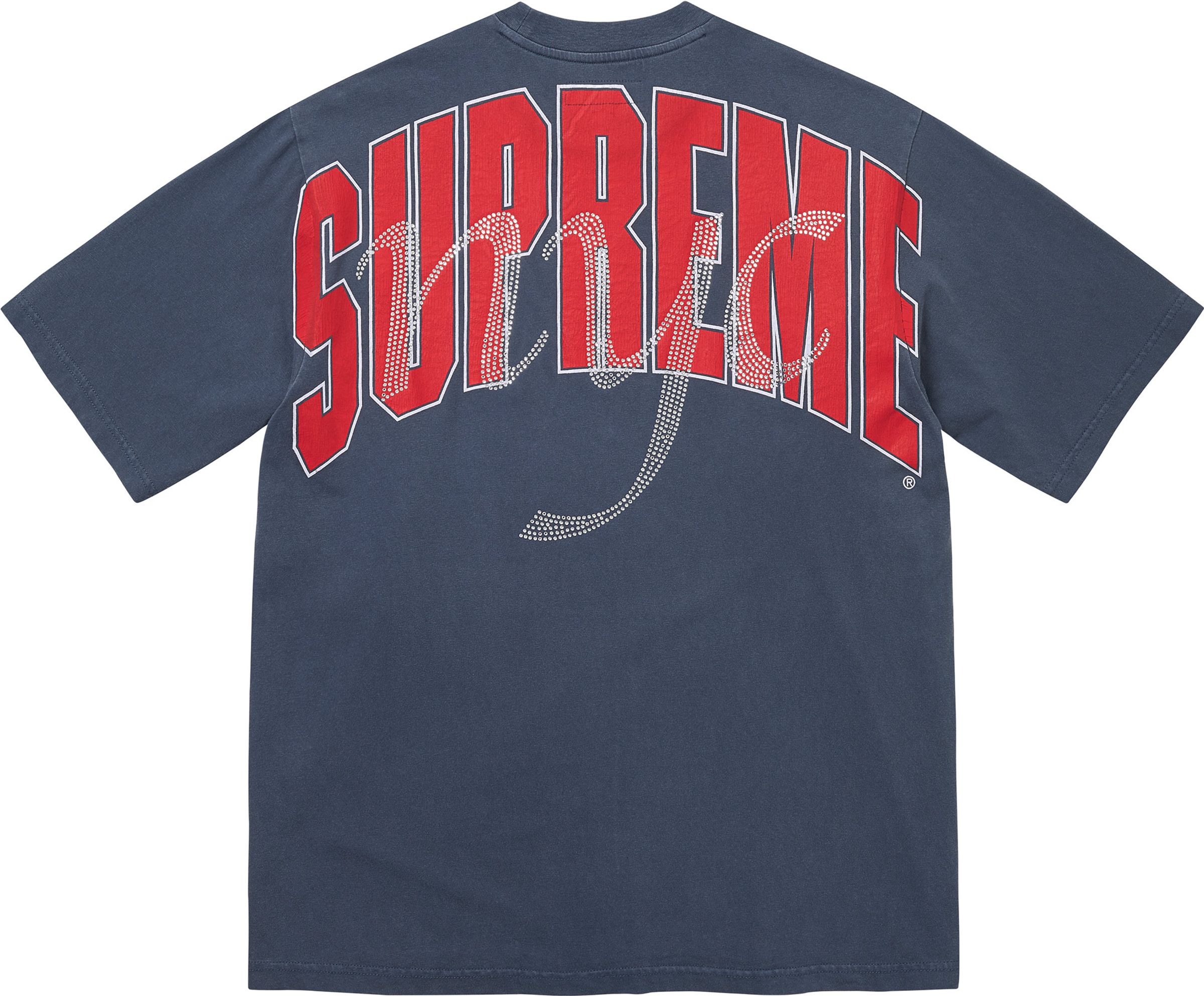 Supreme(シュプリーム) 2026SS Week16 Rhinestone Script S/S Top