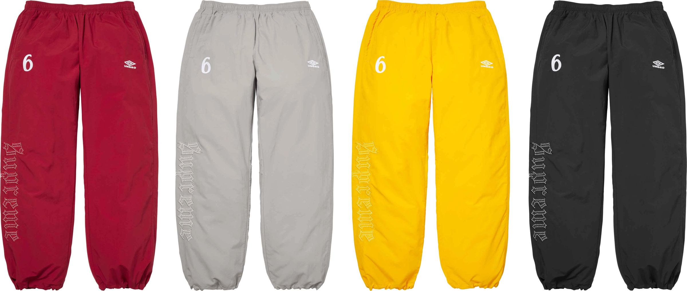 Supreme(シュプリーム) 2026SS Week17 Supreme®/Umbro® Rhinestone Track Pant