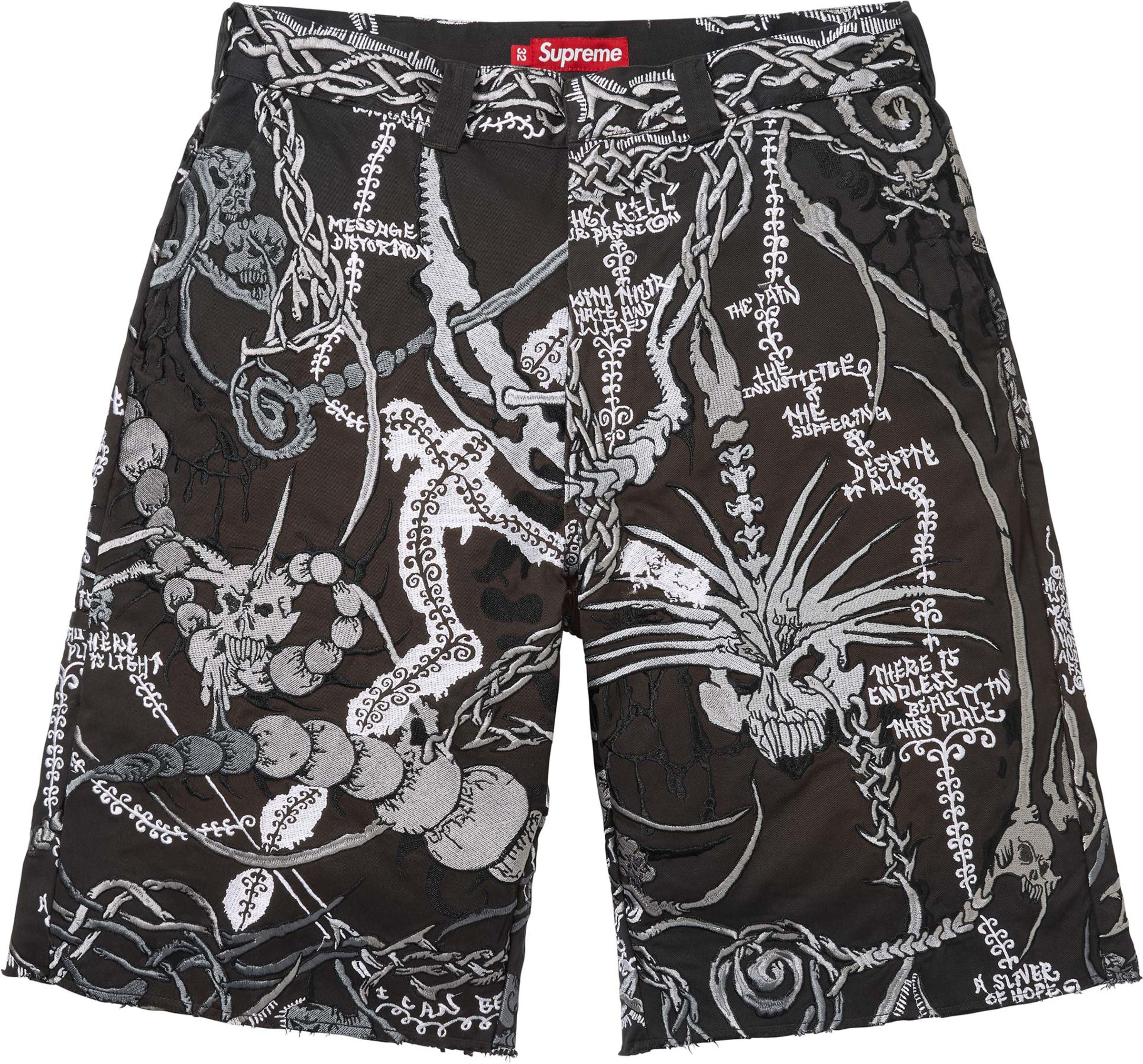 Supreme(シュプリーム) 2026SS Week17 Wombat Embroidered Work Short