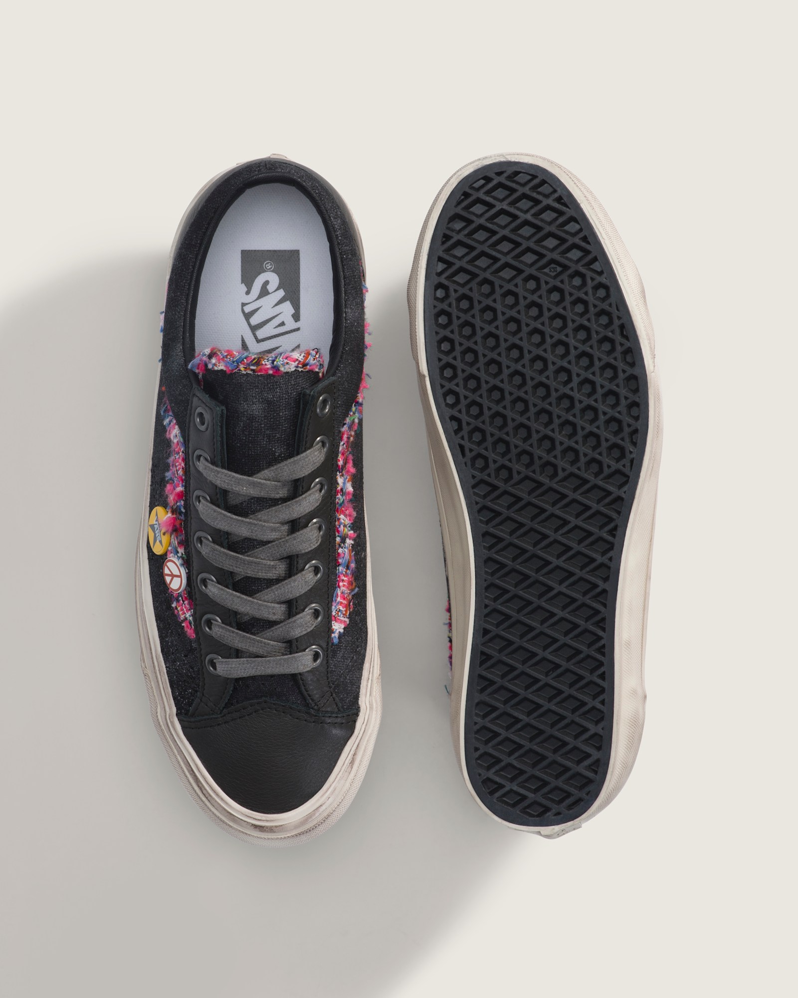 Vans PREMIUM Old Skool 36 Souvenir faded black (ヴァンズ プレミアム オールドスクール 36 スーベニア フェイデッドブラック)VN000E8VEMV