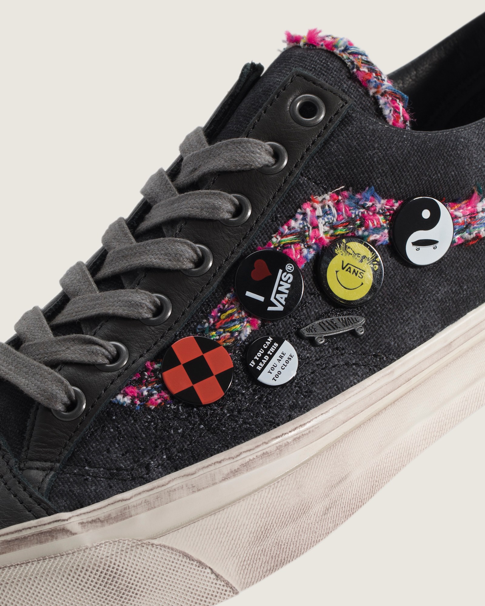 Vans PREMIUM Old Skool 36 Souvenir faded black (ヴァンズ プレミアム オールドスクール 36 スーベニア フェイデッドブラック)VN000E8VEMV