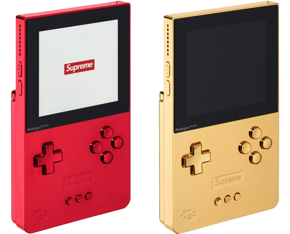 Supreme®/Analogue Pocket（シュプリーム x アナログポケット）24K ゴールド&レッド
