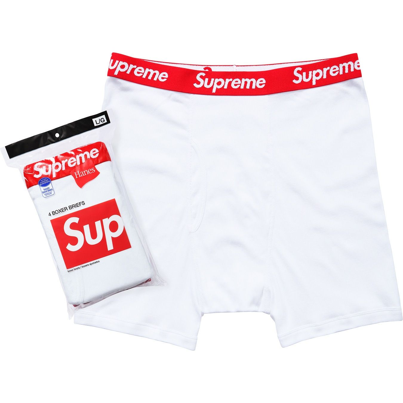 Supreme(シュプリーム) 2026FW Week1 Supreme®/Hanes® Boxer Briefs (4 Pack)