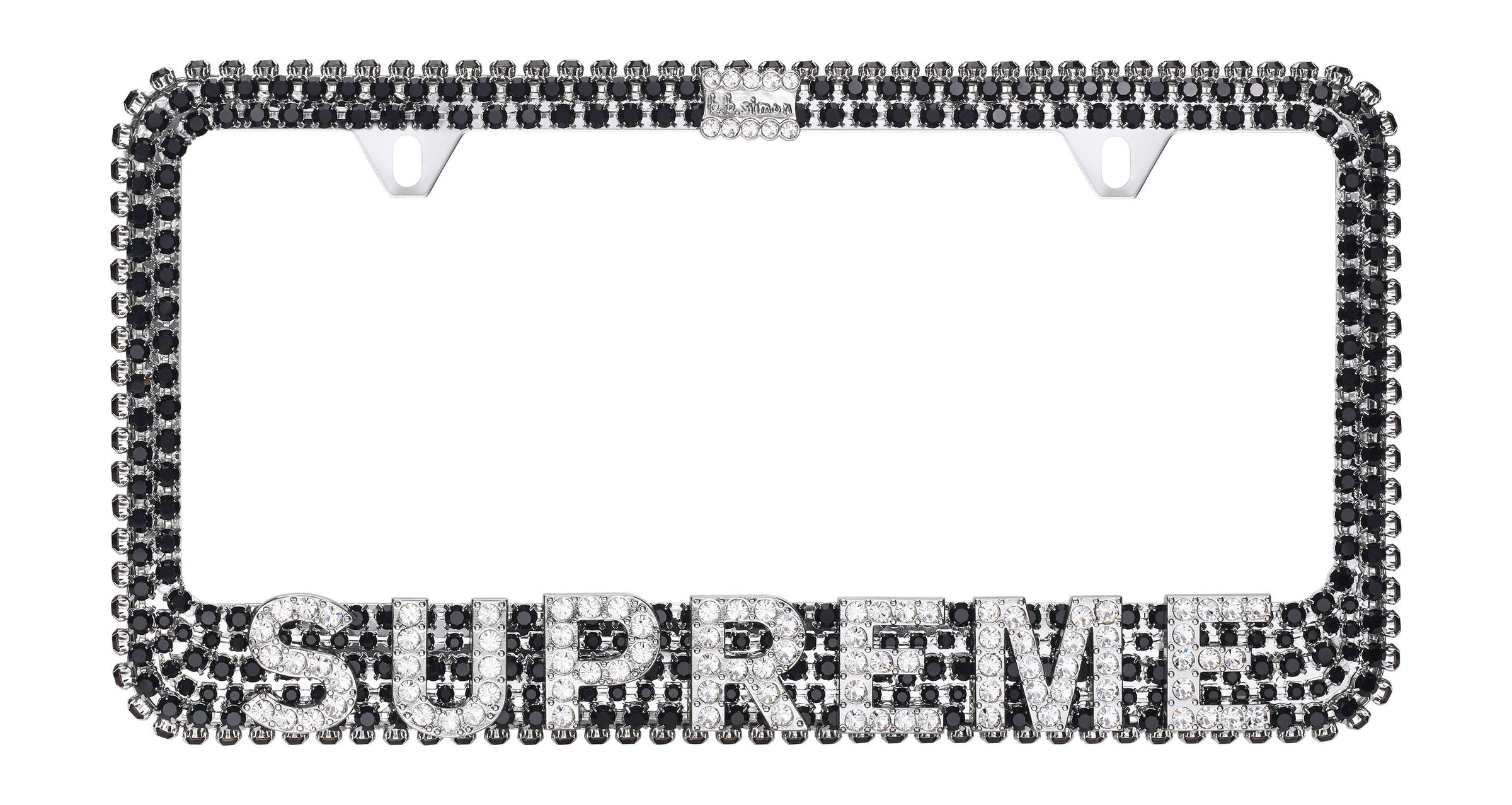 Supreme(シュプリーム) 2026FW Week1 Supreme®/b.b. Simon® License Plate Frame