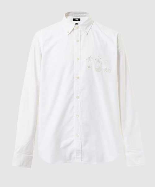eYe JUNYA WATANABE MAN x Stüssy 2026AW(ステューシー x アイ ジュンヤワタナベ マン)コラボ|Stussy W-NAME OXFORD BD SHIRT