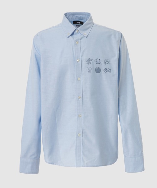 eYe JUNYA WATANABE MAN x Stüssy 2026AW(ステューシー x アイ ジュンヤワタナベ マン)コラボ|Stussy W-NAME OXFORD BD SHIRT