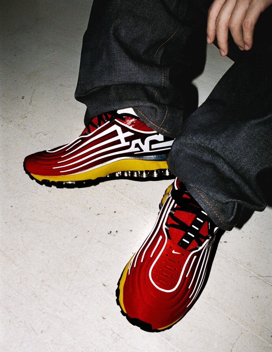Supreme®/Nike® Air Max 2001 Air Ecstasy（シュプリーム x ナイキ エアマックス 2001 エア エクスタシー）着用画像