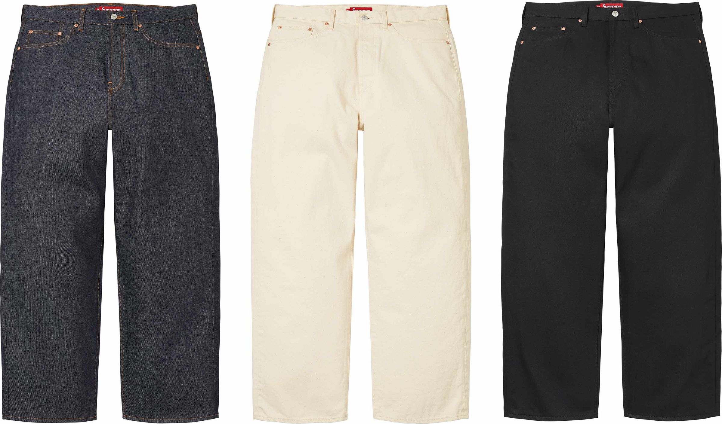Supreme(シュプリーム) 2026FW Week3 Baggy Selvedge Jean