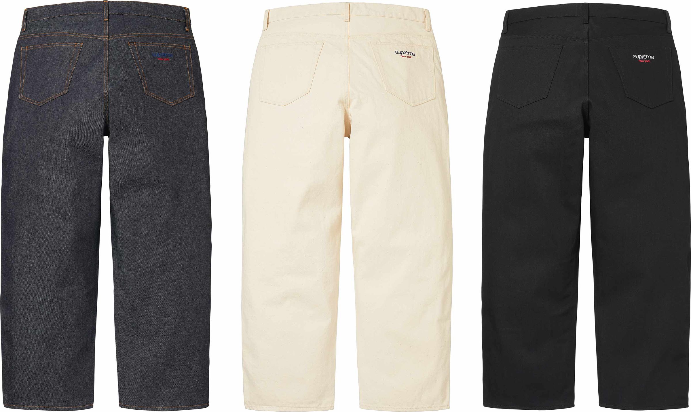 Supreme(シュプリーム) 2026FW Week3 Baggy Selvedge Jean