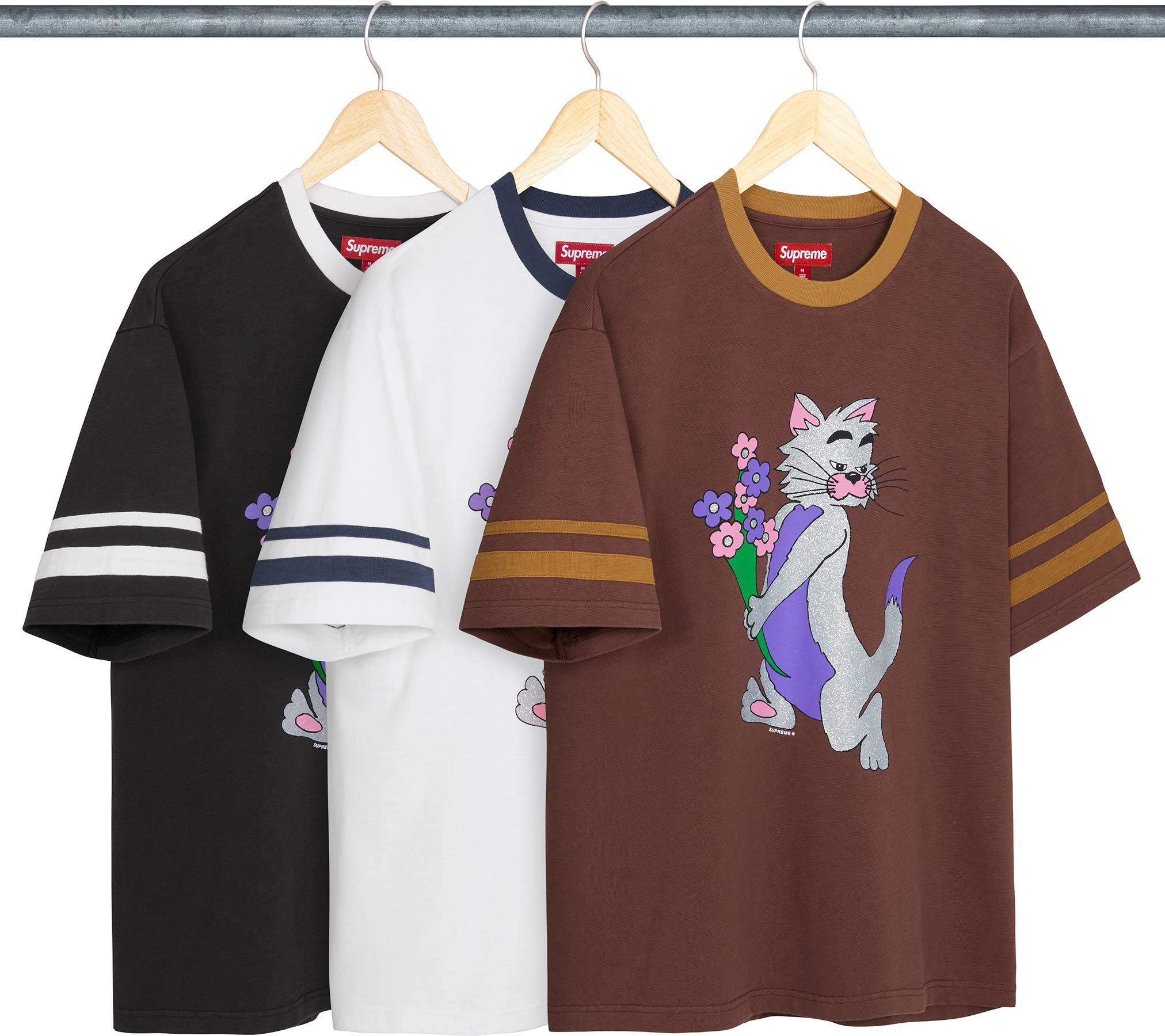 Supreme(シュプリーム) 2026FW Week3 Glitter Cat S/S Top