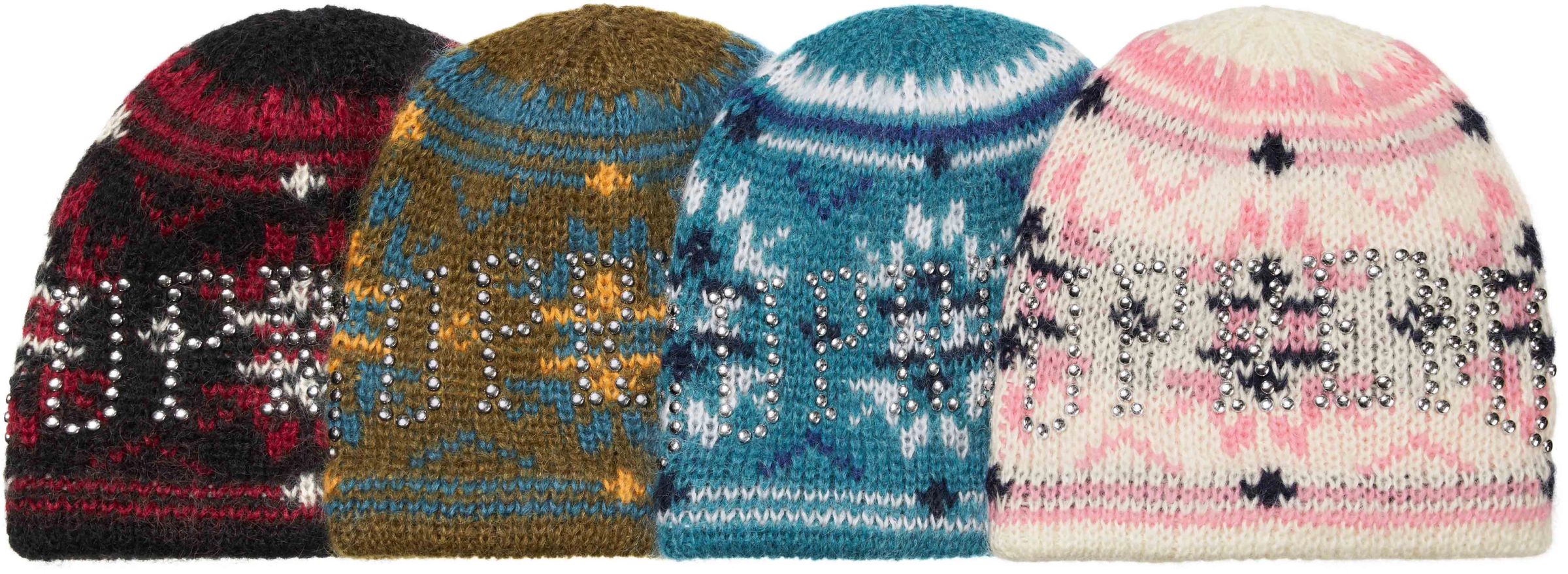 Supreme(シュプリーム) 2026FW Week3 Studded Fair Isle Beanie