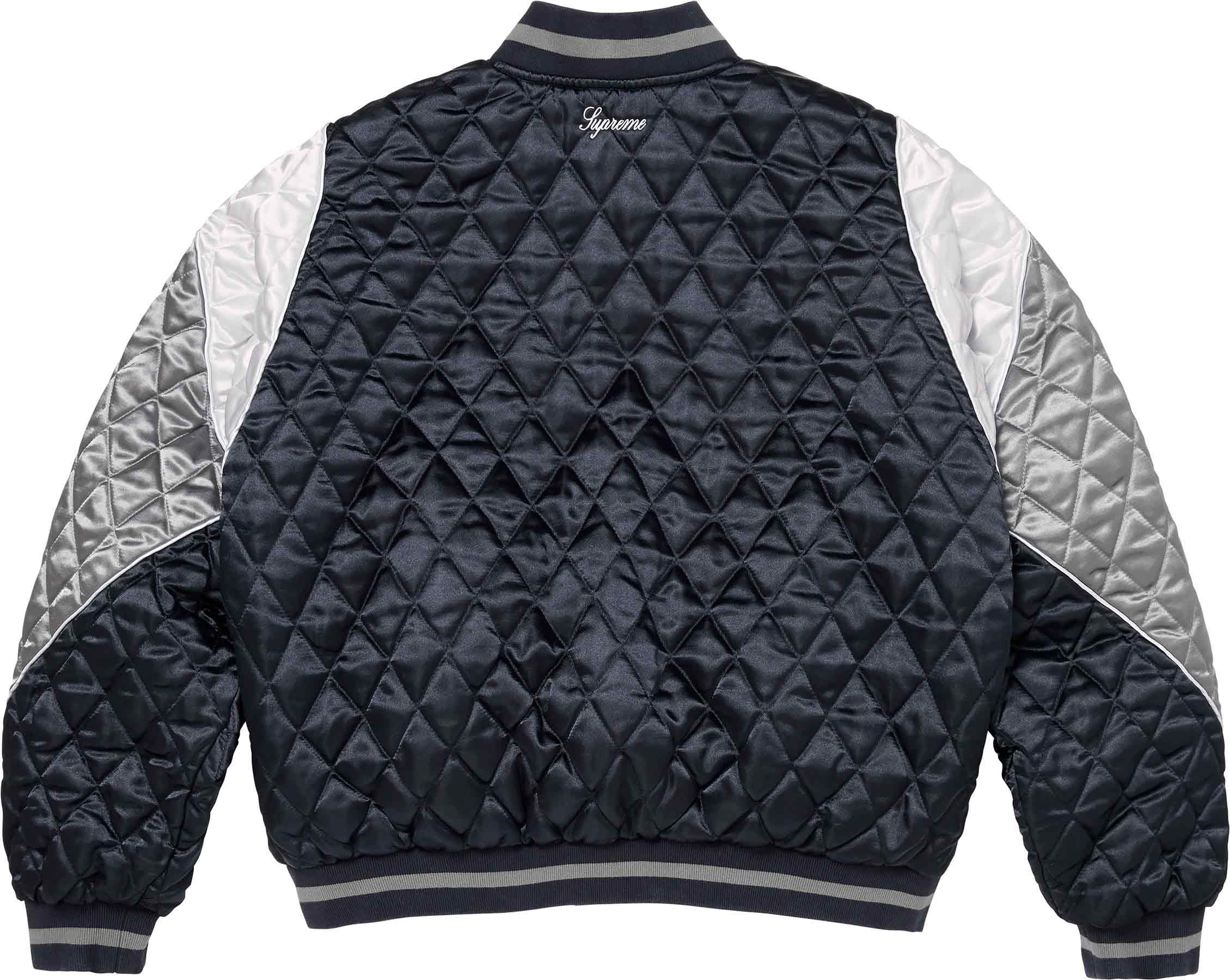 Supreme(シュプリーム) 2026FW Week3 Supreme®/Champion® Quilted Satin Varsity Jacket
