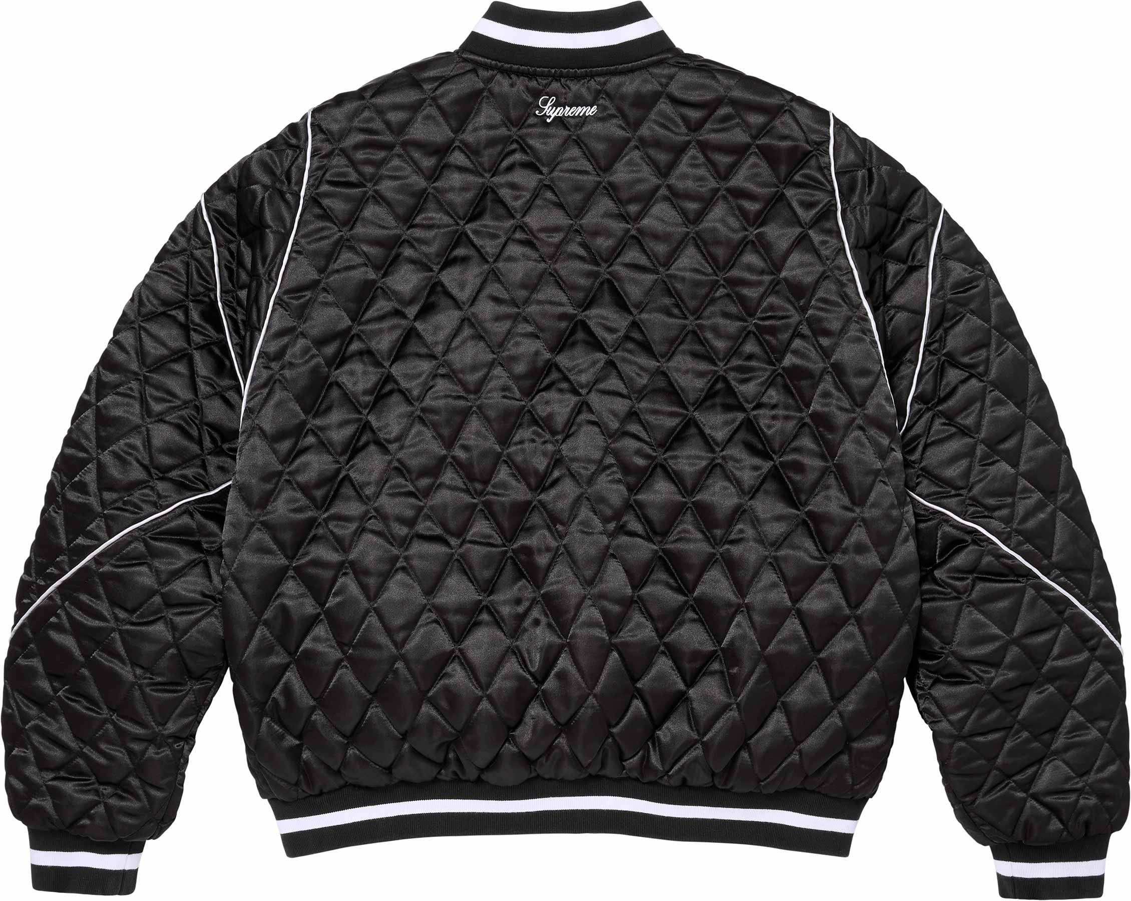 Supreme(シュプリーム) 2026FW Week3 Supreme®/Champion® Quilted Satin Varsity Jacket