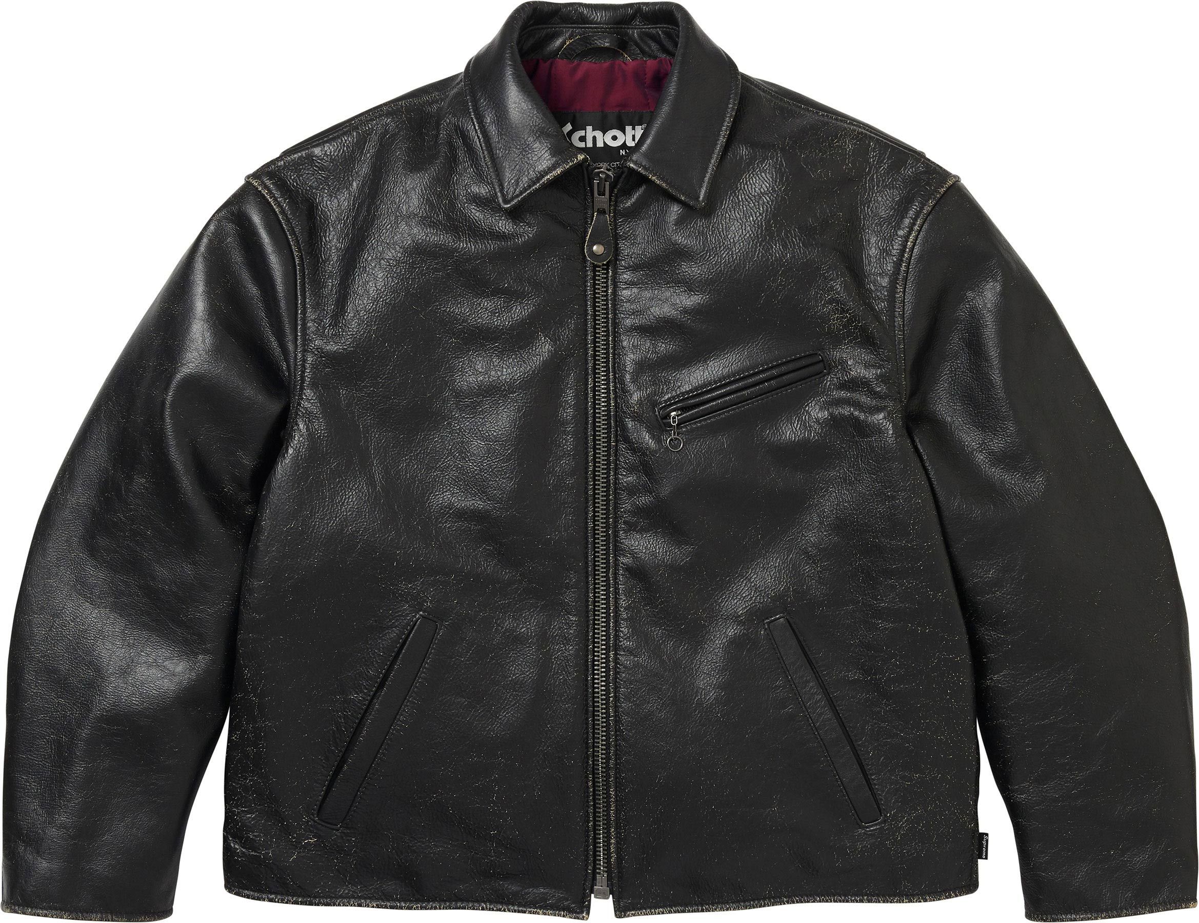 Supreme(シュプリーム) 2026FW Week3 Supreme®/Schott® Distressed Leather Jacket