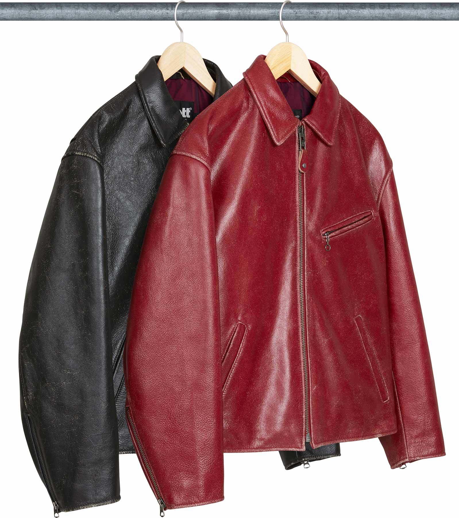 Supreme(シュプリーム) 2026FW Week3 Supreme®/Schott® Distressed Leather Jacket