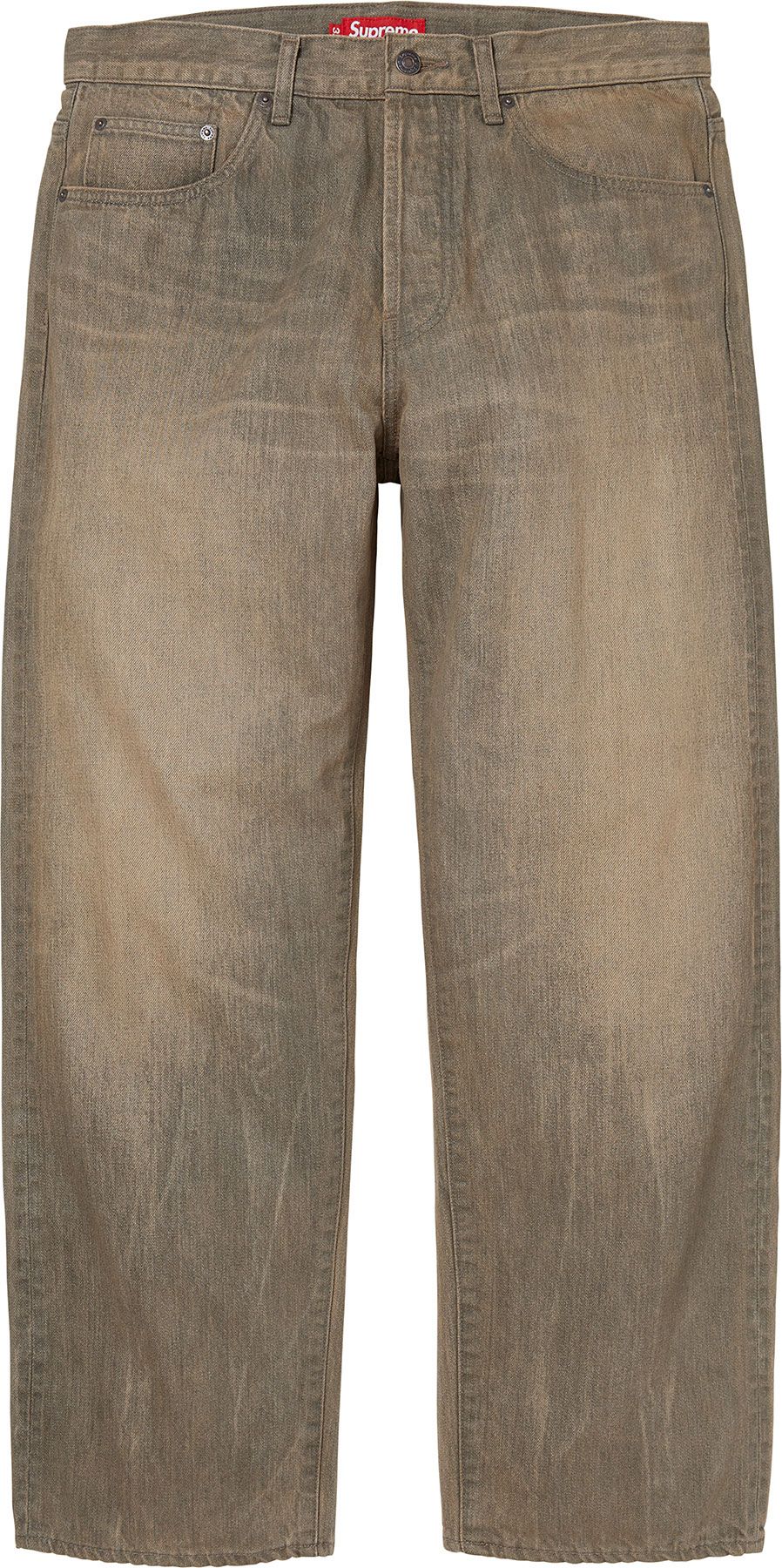 Supreme(シュプリーム) 2026FW Week1 Distressed Loose Fit Selvedge Jean