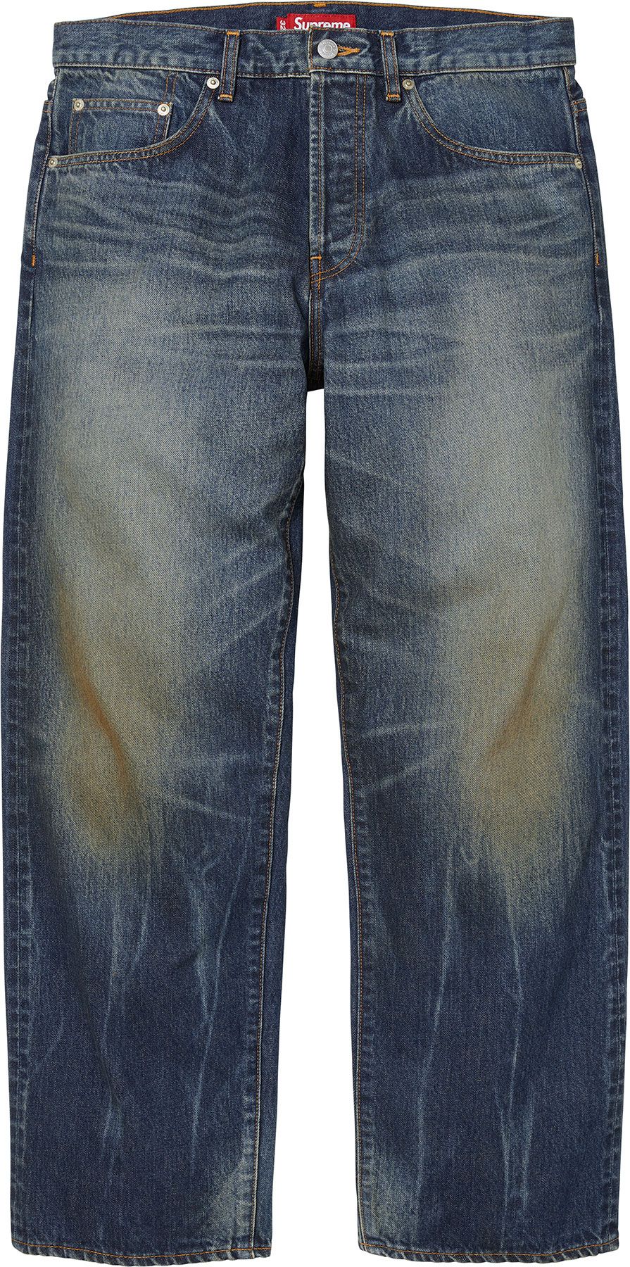 Supreme(シュプリーム) 2026FW Week1 Distressed Loose Fit Selvedge Jean