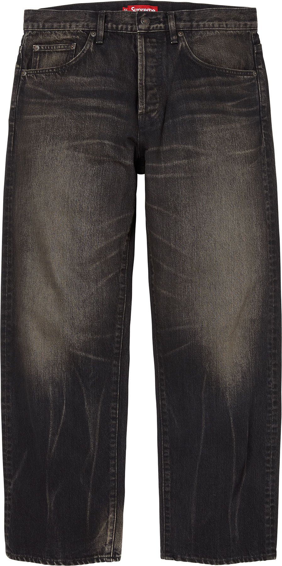 Supreme(シュプリーム) 2026FW Week1 Distressed Loose Fit Selvedge Jean