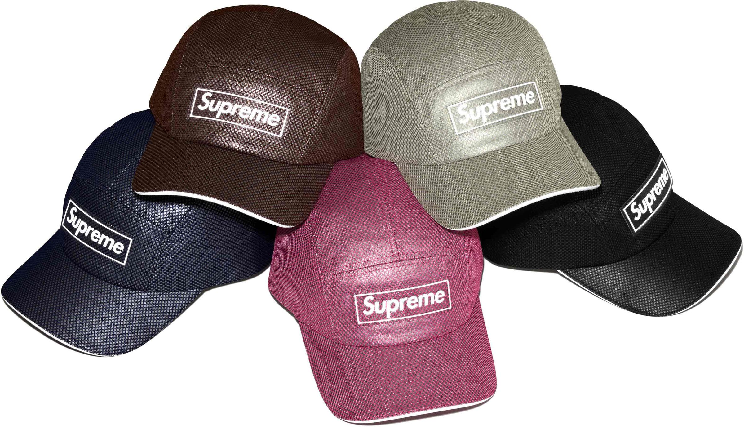Supreme(シュプリーム) 2026FW Week1 Metallic Mesh Camp Cap