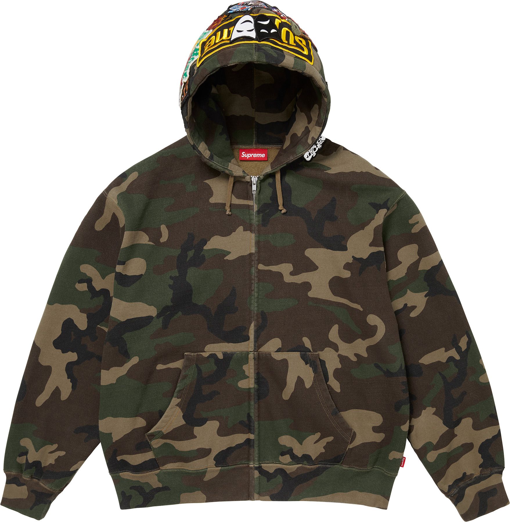 Supreme(シュプリーム) 2026FW Week1 Patches Zip Up Hooded Sweatshirt