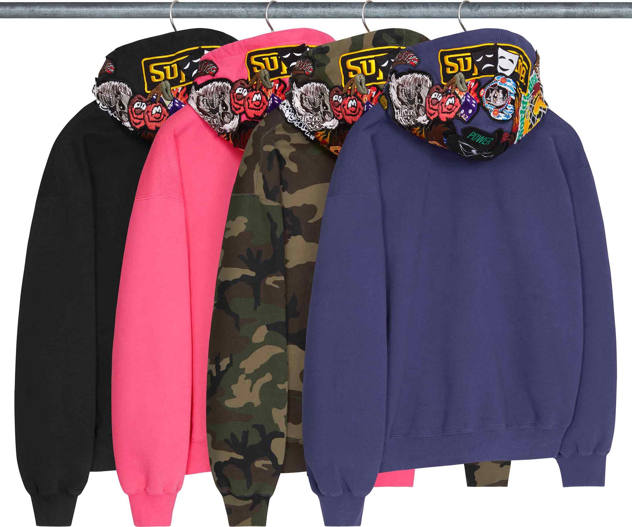 Supreme(シュプリーム) 2026FW Week1 Patches Zip Up Hooded Sweatshirt
