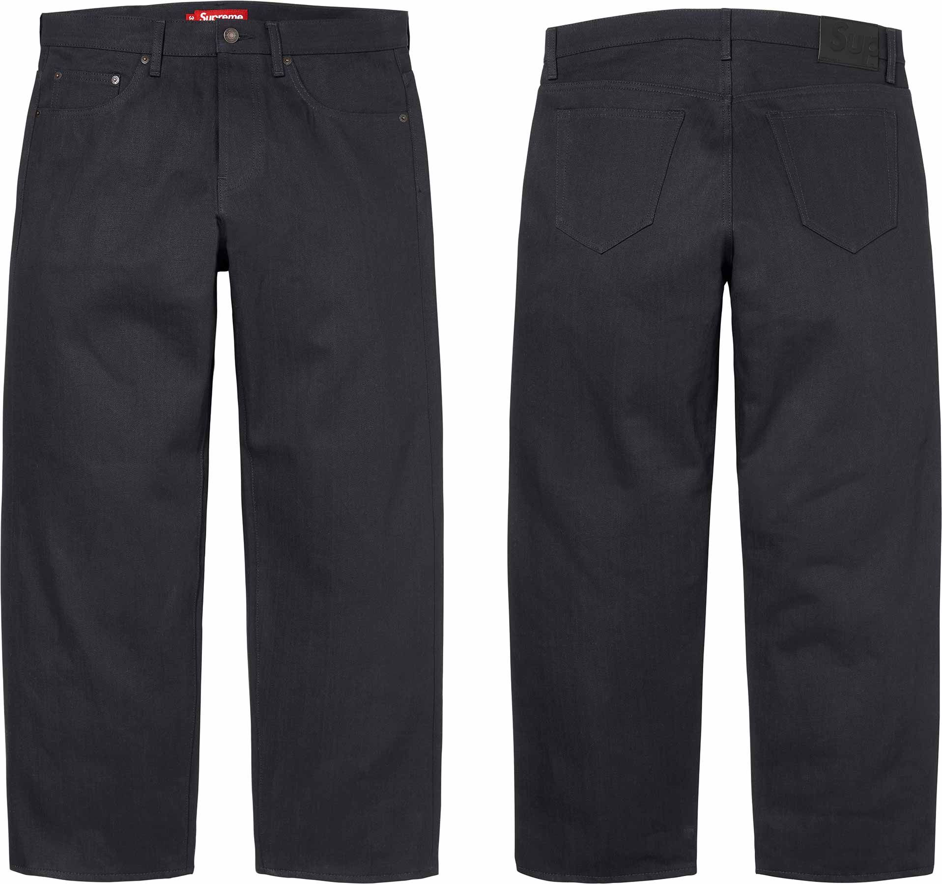 Supreme(シュプリーム) 2026FW Week1 Rigid Loose Fit Selvedge Jean