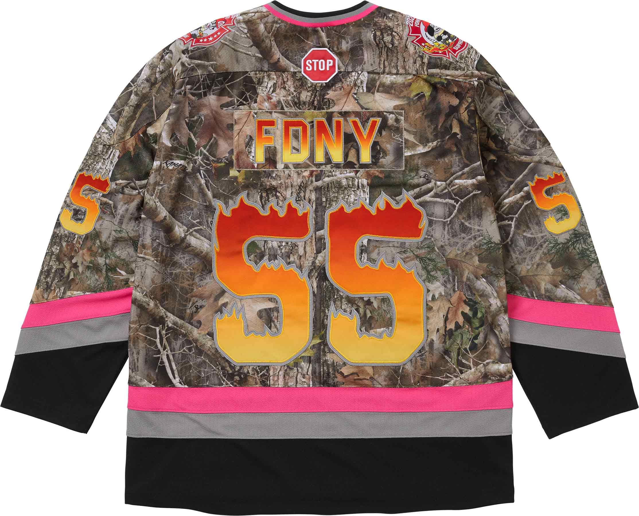 Supreme(シュプリーム) 2026FW Week1 Supreme/FDNY Hockey Jersey