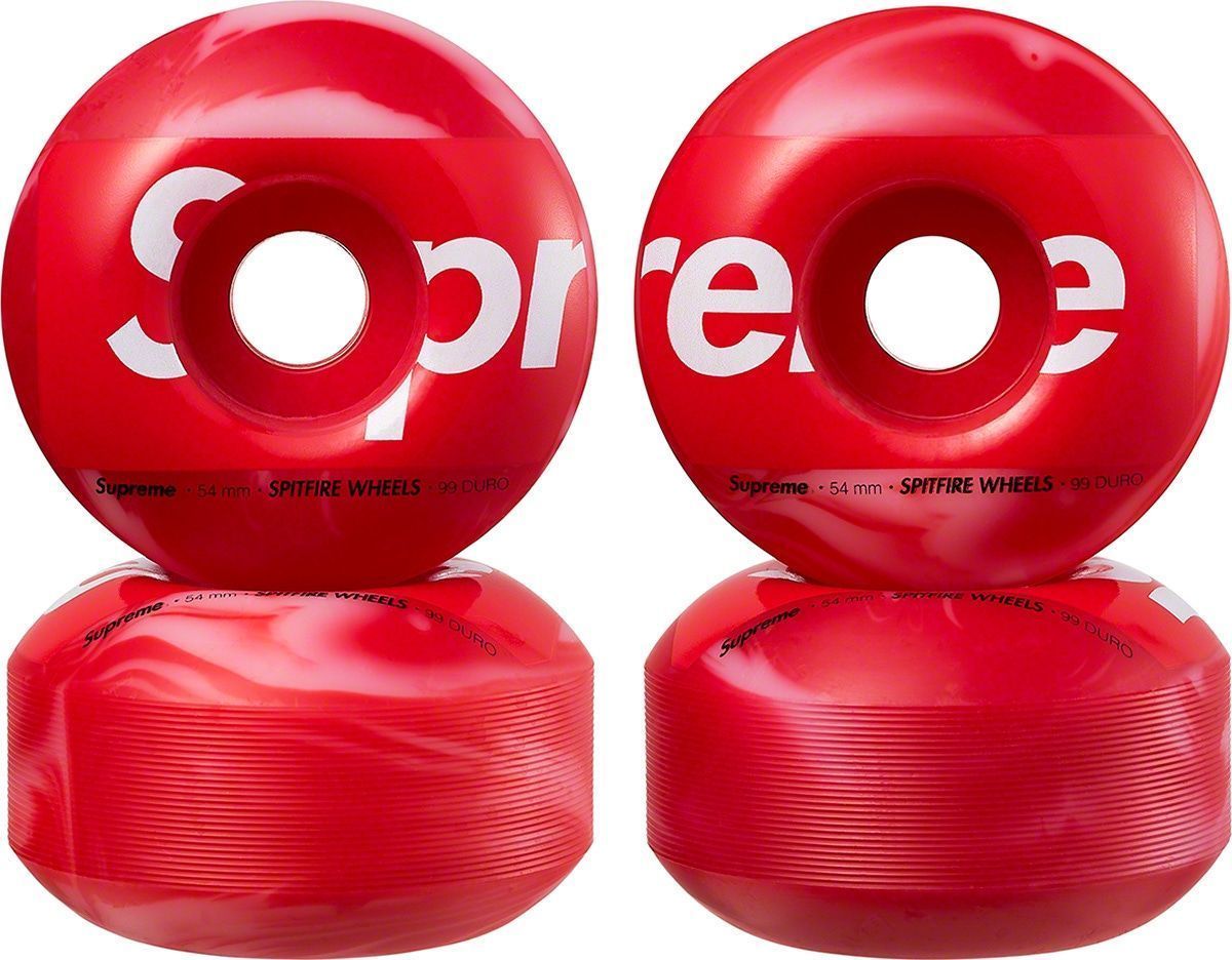 Supreme(シュプリーム) 2026FW Week1 Supreme®/Spitfire® Shop Wheels (Set of 4)