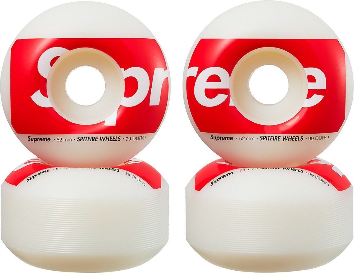Supreme(シュプリーム) 2026FW Week1 Supreme®/Spitfire® Shop Wheels (Set of 4)