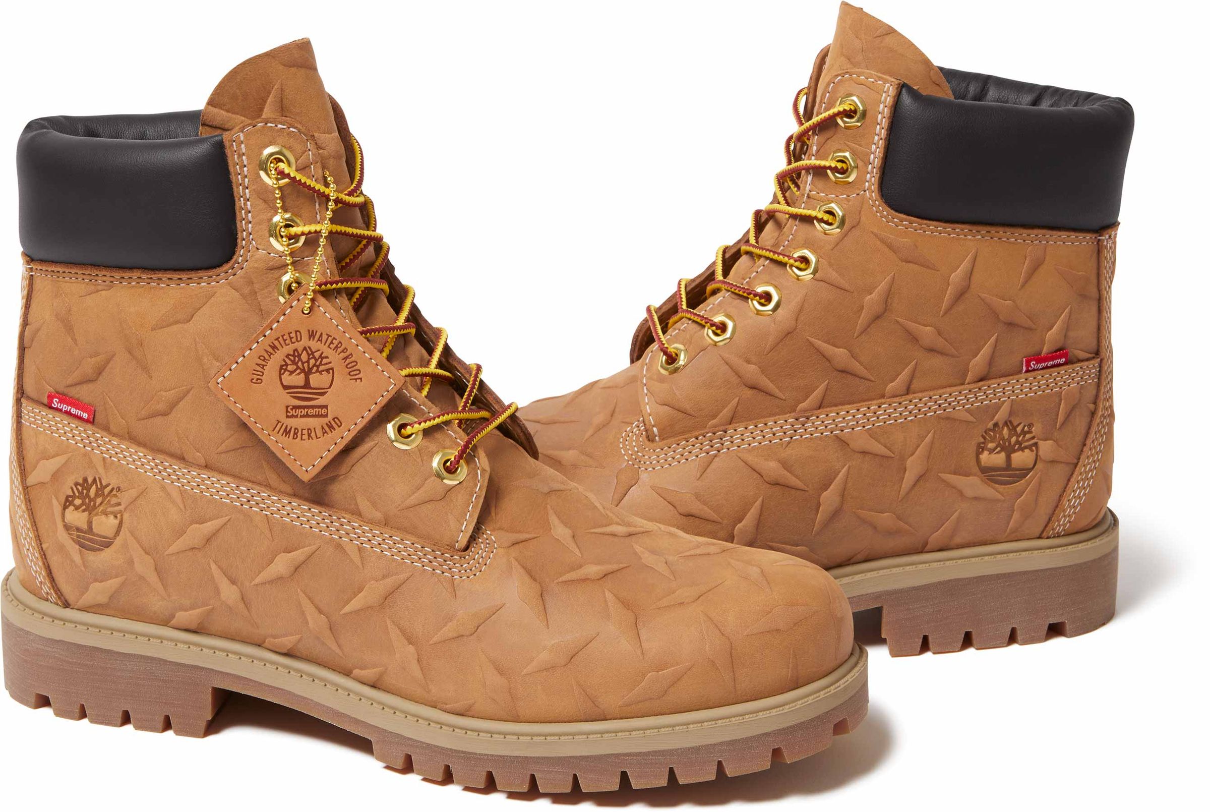 Supreme(シュプリーム) 2026FW Week5 Supreme®/Timberland® Diamond Plate 6" Premium Waterproof Boot